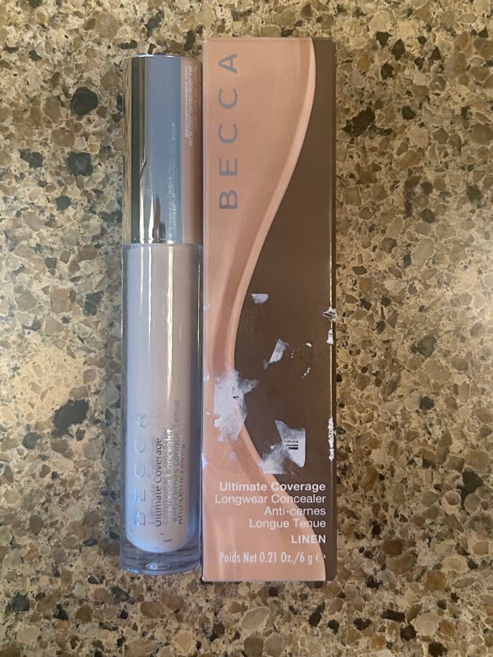 NWT Becca Ultimate Coverage Longwear Concealer in “Linen” 6g